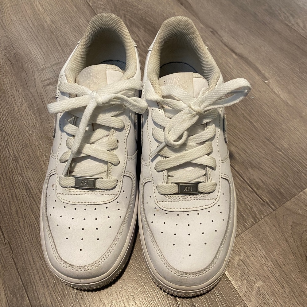 White Air Force ones